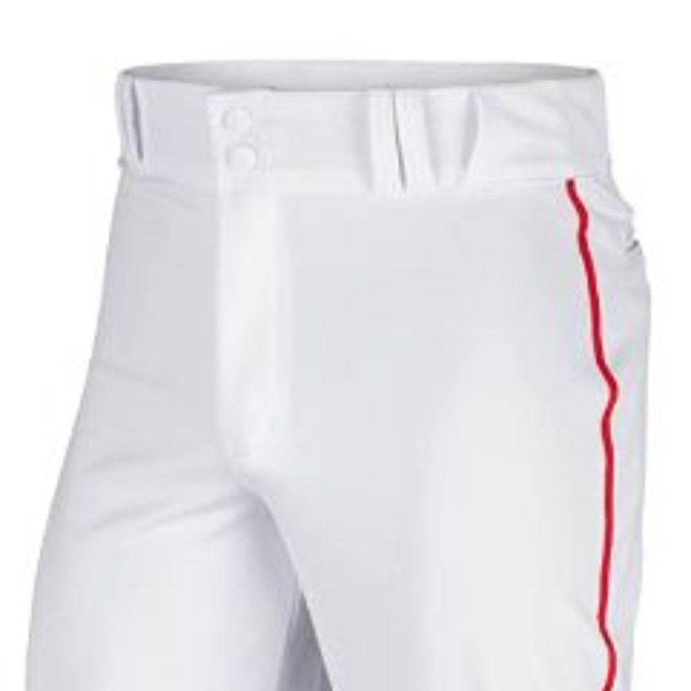Champro Softball Fastpitch Pants Red Piping Braid Girls Youth M - Picture 3 of 5